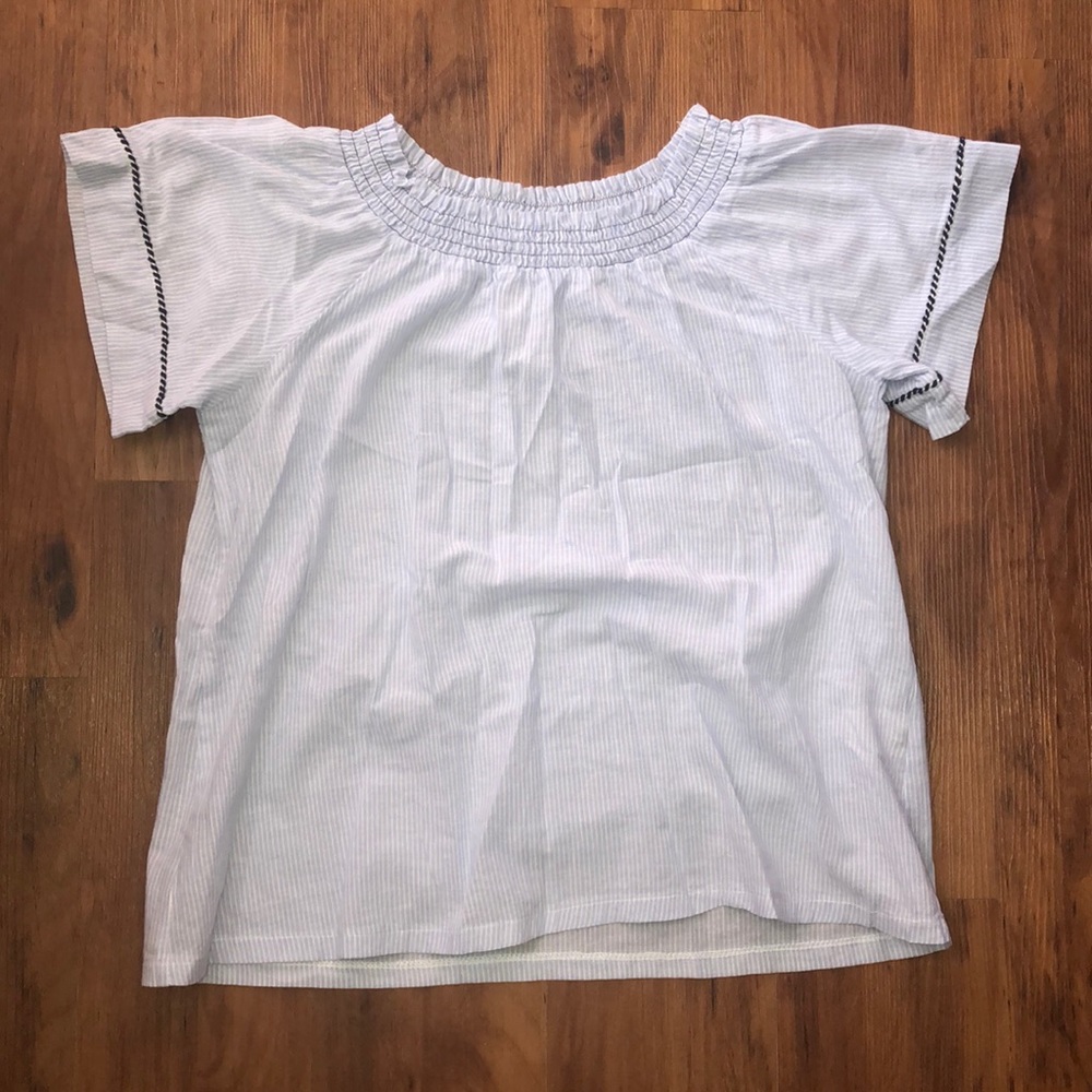 Off the shoulder blouse
